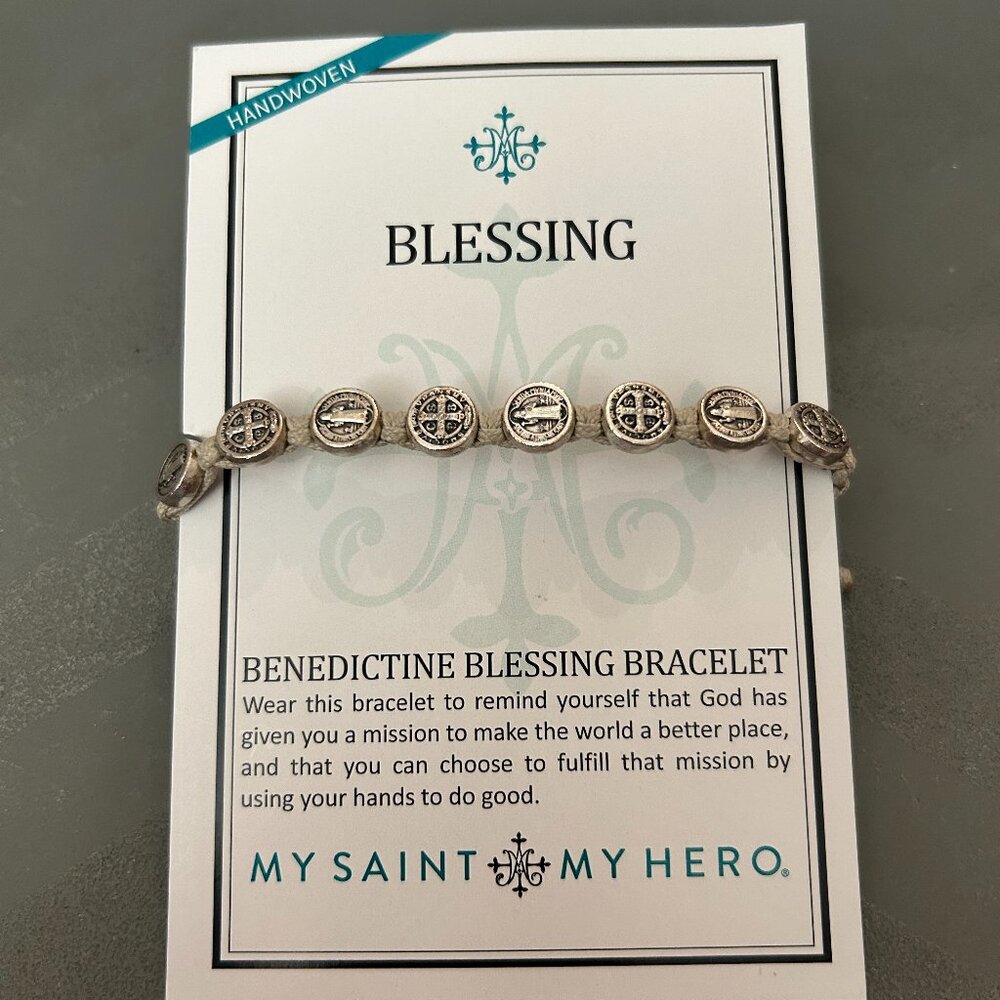 My Saint My Hero Benedictine Blessing Bracelet
